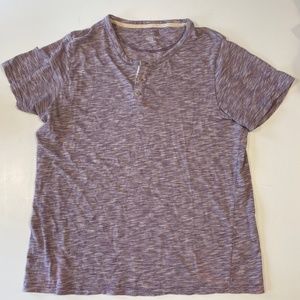Maroon/White Merona T